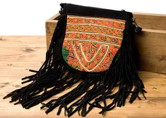 【一点物】アラブのショルダーバッグ-Sサイズ / アラブバッグ ショルダーバッグ ポシェット アラブ 古布 パッチワーク