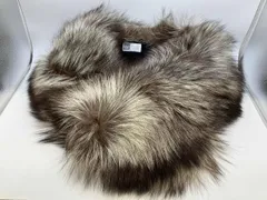 SAGA FOX／ファーショール／キツネ／ブラウン