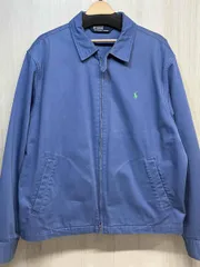 Polo by Ralph Lauren XL スウィングトップ ジャケット ポロ バイ ラルフローレン ブルゾン メンズ ブルー ヴィンテージ 内ポケット付き