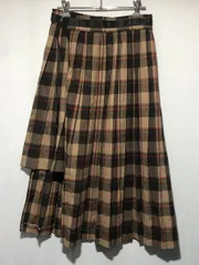 1421S　EMODA　ロングプリーツ巻きスカート