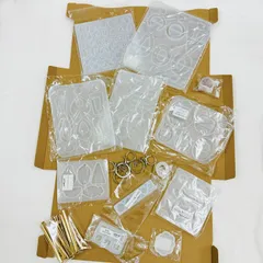 14点セット レジンモールド＆レジン用品 まとめ売り