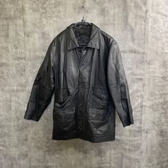 極美品】vintage レザージャケット 本革 キルティング ブラック - メルカリ