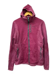 patagonia (パタゴニア) ピトン ハイブリッドフーディー ジップパーカー 裏地フリース 12年製 31825FA12 L ピンク レディース/199