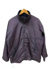 DICKIES (ディッキーズ) 裏フリース ナイロンジャケット 古着 M ダークパープル メンズ/199