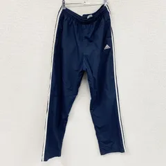 古着 used　adidas　アディダス　トラックパンツ　ジャージパンツ　紺　ネイビー　XOサイズ