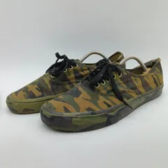 VANS バンズ Authentic オーセンティック スニーカー クラシックカモ メンズ 迷彩 28.5cm B-13-8