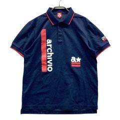 超美品✨ARCHIVIO ポロシャツ ブラック サイズ48 - メルカリ