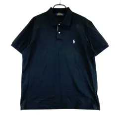 サイズ：L POLOGOLF ラルフローレン ポロゴルフ  半袖ポロシャツ  ブラック系 [240101620885] ゴルフウェア メンズ ストスト