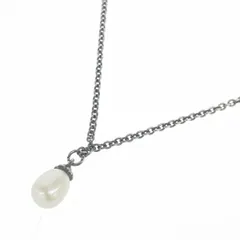 TROLL BEADS トロールビーズ パールロングチェーンネックレス  100cm/925S LAA刻印有り    シルバーカラー レディース / 240001189168