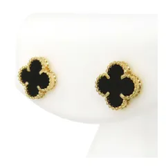 ヴァンクリーフ＆アーペル スウィート アルハンブラ ピアス VCARA44900 G750 (K18YG) レディース Van Cleef & Arpels【中古】 【ジュエリー】