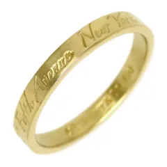 ティファニー ノーツ ナロー リング #15 750 (K18YG) レディース TIFFANY&Co.【中古】 【ジュエリー】