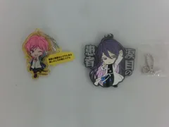 【TAKA64-97】△ヒプノシスマイク アクリルチャーム 飴村乱数 夢野幻太郎 ラバーマスコット 神宮寺寂雷