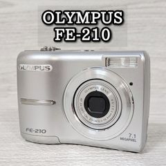 動作確認済⭐︎ Olympus fe-230 シルバー　デジカメ　コンデジ OLYMPUS FE-230 7.1メガピクセル コンパクトデジタルカメラ - メルカリ