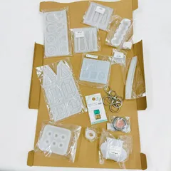14点セット レジンモールド＆レジン用品 まとめ売り