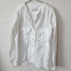 定価9000円　スローブイエナ　ホワイト　ブラウス