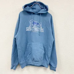 古着 used　Pennant　MGM　Metro Goldwyn Mayer　企業スウェットパーカー/フーディー　水色　ライトブルー　Mサイズ【値引き交渉OK！】