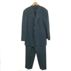 GIORGIO ARMANI ジョルジオアルマーニ 3Bスーツセットアップ  ストライプ    ブラック  / 240002232682