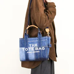 【新品商品】MARC JACOBS (H016M06FA21) マークジェイコブス ザ デニム トート バッグ スモール