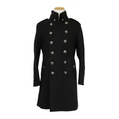バーバリー ブラックレーベル ナポレオンコート メンズ ブラック BURBERRY【中古】 【アパレル・小物】