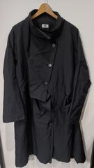 h105◇慈雨じう◇黒 ロングコート アシンメトリー 超変形モード