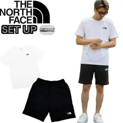 ザ ノースフェイス セットアップ Tシャツ 2点セット NF0A8CZ2/NF0A8C2G/NF0A8C1J 上下 ボトムス ハーフパンツ ボックスロゴ 裏起毛 刺繍ロゴ THE NORTH FACE