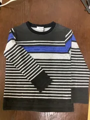 COMME CA FILLE(コムサ・フィユ)  ボータ柄カットソー　キッズ　120サイズ　新品未使用品