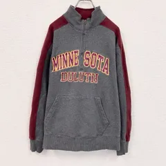 古着 used　Champion　チャンピオン　ハーフジッププルオーバースウェット/トレーナー　ダークグレー　Lサイズ【値引き交渉OK！】