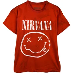 古着 NIRVANA ニルヴァーナ プリント バンドTシャツ バンT メンズM相当/eaa613415