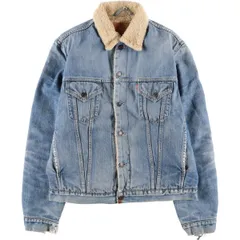 古着 リーバイス Levi's 中綿入り デニムボアジャケット メンズXL相当/eaa615992