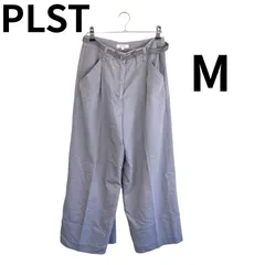 PLST（プラステ） ワイドパンツ／ベルト付き