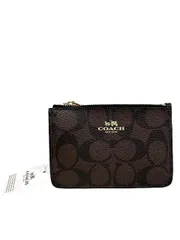 【新古品】【未使用】COACH コーチ 小物 コインケース 財布 ブラウン F63923 レディース 小銭入れ＿S25＿セルモアから出品＿s-0219-r25
