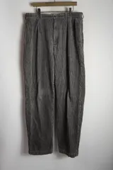 90S 00S POLO by Ralph Lauren ポロバイラルフローレン ANDREW PANT アンドリュー ツータック コーデュロイ パンツ ビンテージ 灰 737Q★4