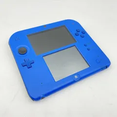【中古】本体）【動作確認済ジャンク】任天堂/Nintendo2DS ブルー/FTR-001/※画面キズ・スライドパッド☓[6]
