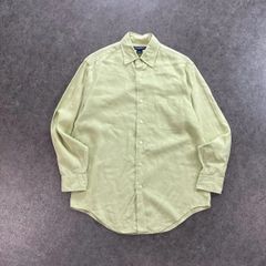 Brooks Brothers IRISH LINEN ブルックスブラザーズ 長袖シャツ リネン