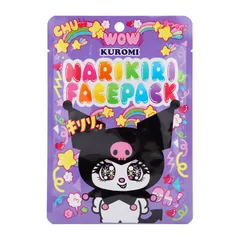 Sanrio サンリオ なりきりフェイスパッククロミ カワイイ ナベユカ バラの香り １枚入り 20mL [定形内郵便]のサムネイル