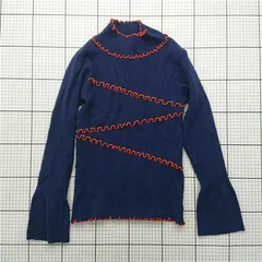 ◇ Θ チャオパニック CIAOPANIC CPZ1032406A0001 フリルデザインリブニットトップス レディース E  【1602040067075】