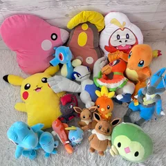 ポケットモンスター ぬいぐるみ 大量まとめ売り  ポケモン 18点セット ポケモンセンター イーブイ ホウオウ ルギア 810