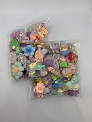 112.  Bセット　訳ありデコパーツ　まとめ売り　ランダム　大量　50個以上