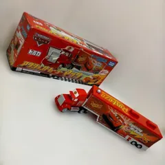 トミカ ディズニー カーズ マック アクショントレーラー タカラトミー 箱あり 箱ダメージあり 動作未確認 現状品 75045-3-010