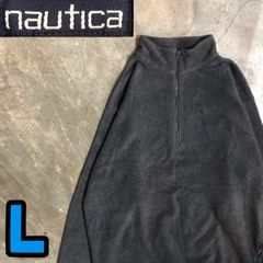 90s USA製 NAUTICA ハーフジップフリース ブラックウォッチ - メルカリ