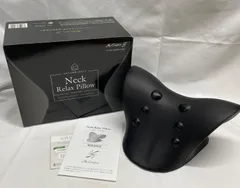 ◇ MyComfort ネックリラックスピロー ストレッチモデル ブラック 【使用感ふつう/シワ・汚れあり】 ネックピロー 首用枕 / 中古 022403