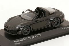 ミニチャンプス 1/43 ポルシェ 911 992 タルガ 4 GTS 2025 ブラック