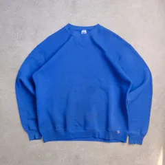 【Russell Athletic】90s 前Ｖ／無地スウェット／USA製