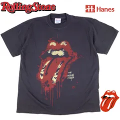 399 ROLLING STONES ローリングストーンズ Tシャツ チャコール Lサイズ 美品 ロックバンド ロックT バンドT ATLANTA TOUR リップアンドタン メンズ レディース ミックジャガー キースリチャーズ 半袖 フェス 稀少 レア