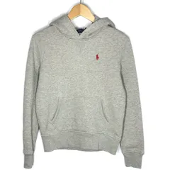 【倉吉店】 中古 POLO RALPH LAUREN | ポロ・ラルフローレン パーカー プルオーバーパーカー 211581137007 グレー サイズ：XS 【112】