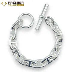 エルメス シェーヌ・ダンクル ブレスレット GM シルバー925 12コマ