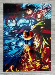 鬼滅の刃 映画 日本現地 特典 ポスター (A5)