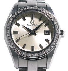 美品【18KT】稼動 グランドセイコー QZ 11Pダイヤ 腕時計 JJ173 - メルカリ