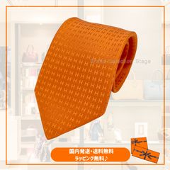 新品】エルメス HERMES ネクタイ H織りタイ 8 cm《 ファソネ H