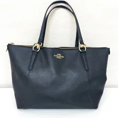 ✨美品✨COACH コーチ　トートバッグ　オールレザー　ブラック　A4 肩掛けバッグ　ビジネス